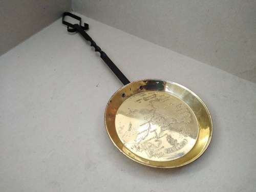 Vintage! England - Pixieland - Souvenir - Brass Pan
