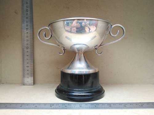 Vintage! Silver Plated - Prestige Awards - Rosebowl Trophy Cup (Engraved)