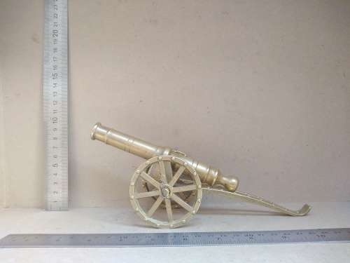 Vintage! Brass Artillery Model Canon