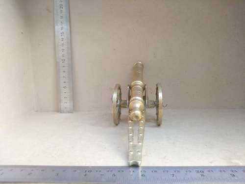 Vintage! Brass Artillery Model Canon