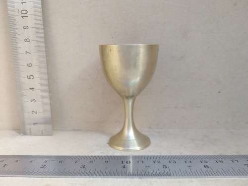 Vintage! Solid Brass Egg Cup