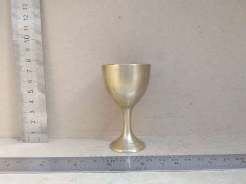 Vintage! Solid Brass Egg Cup
