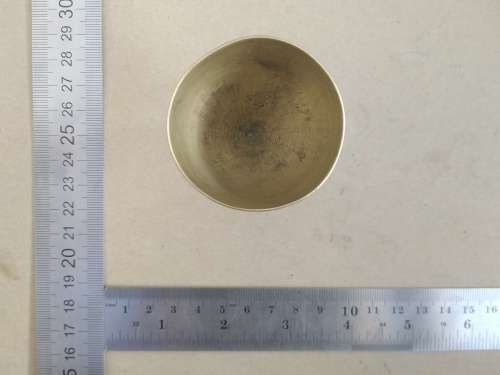 Vintage! Solid Brass Egg Cup