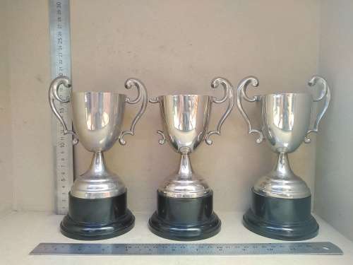 Vintage! Silver Plated - Prestige Awards - Classic Trophy Cups (Engraved)