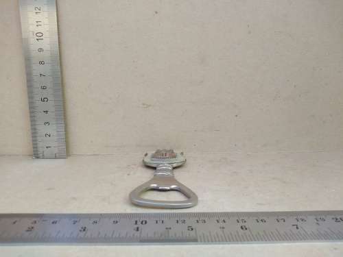 Vintage! Bellville CP -  Intricate Silver - Mother Of Pearl - Bottle Opener