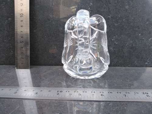 Vintage! Small - Cut Glass - Milk Jug (Cracked)