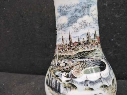 Vintage! Germany - Kaiser - Munchen Olympic Stadium  - Small Souvenir Vase