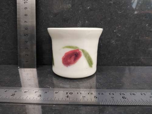 Vintage! Hand Made / Painted - Olive- Pottery Jar (Signed)