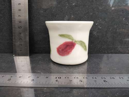 Vintage! Hand Made / Painted - Olive- Pottery Jar (Signed)