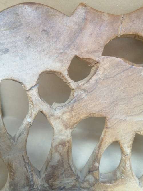 Africana! Olive Wood - Hand Carved - Wildlife - Large Round Bowl