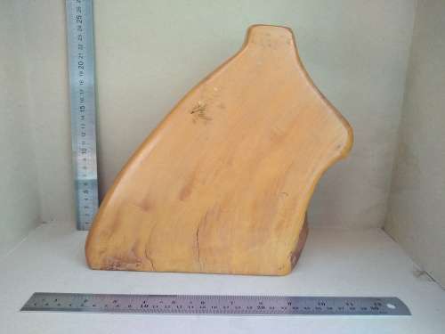 Vintage! Beautiful One-Off - Solid Wood Section - Candle Holder / Bud Vase