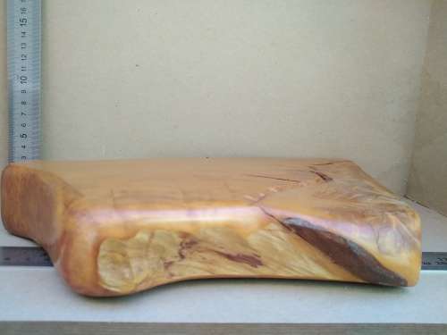 Vintage! Beautiful One-Off - Solid Wood Section - Candle Holder / Bud Vase