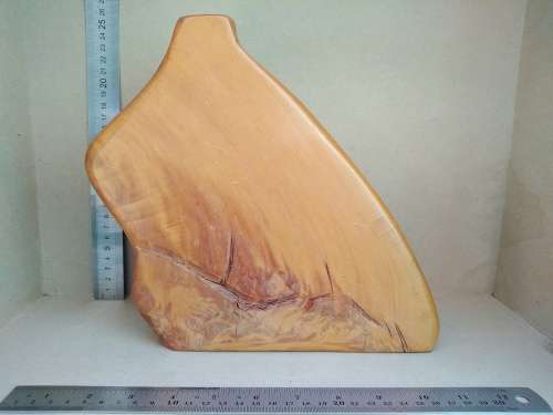 Vintage! Beautiful One-Off - Solid Wood Section - Candle Holder / Bud Vase