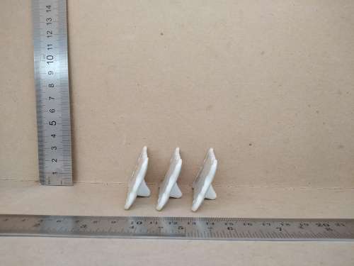 Vintage! 50`s Set Of 6 Shafford Porcelain Place Settings - Place Cards