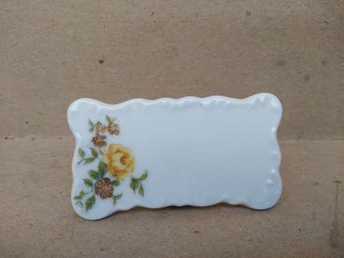 Vintage! 50`s Set Of 6 Shafford Porcelain Place Settings - Place Cards