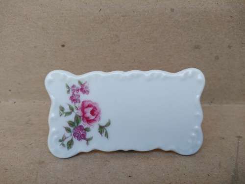 Vintage! 50`s Set Of 6 Shafford Porcelain Place Settings - Place Cards