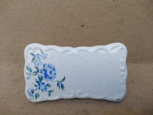 Vintage! 50`s Set of 6 Shafford Porcelain Place Settings - Place Cards - with some Glaze Crazing