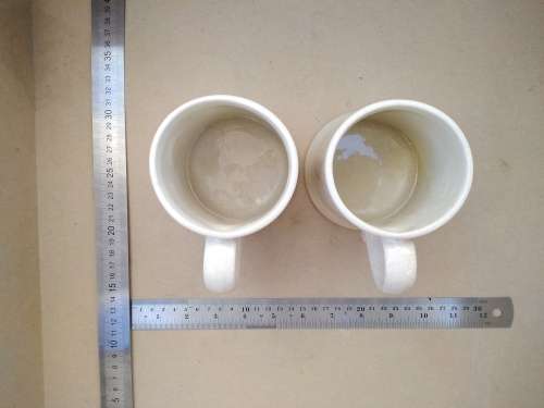 Vintage! Flora Ann - Dale College - Pair Of Beer / Coffee Mugs