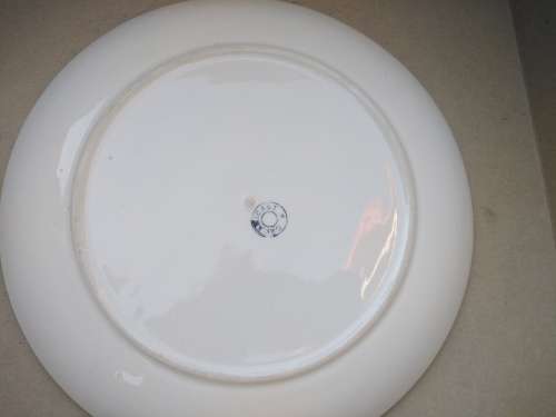 Vintage! Ceramicast - Hand Painted - Cherry - Dinner Plate