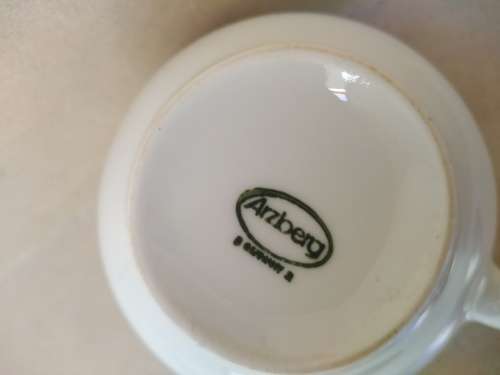 Vintage! Arzberg White Creamer Pitcher Made In Bavaria, Germany