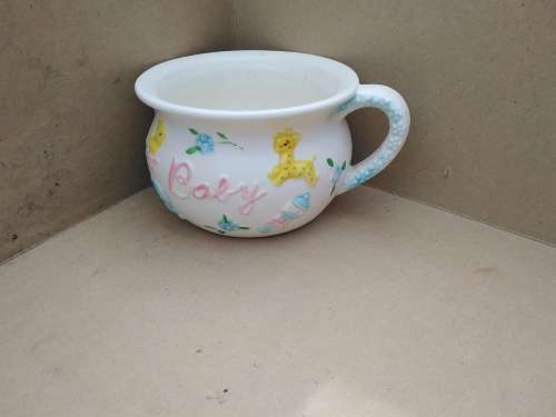 Vintage! Baby - Pink / Blue - Chamber Pot / Planter