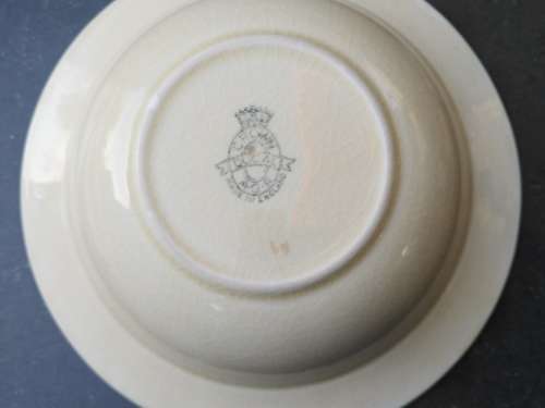 Vintage! Crown Ducal Ware - Mimosa Art Deco - Set Of 3 Bowls
