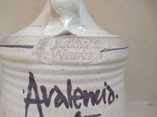 Vintage! Rottcher Wineries - Avalencia - Wine Crock / Decanter