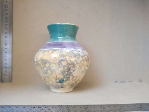 Vintage! Hand Made / Painted Pottery - Ceramic Vase