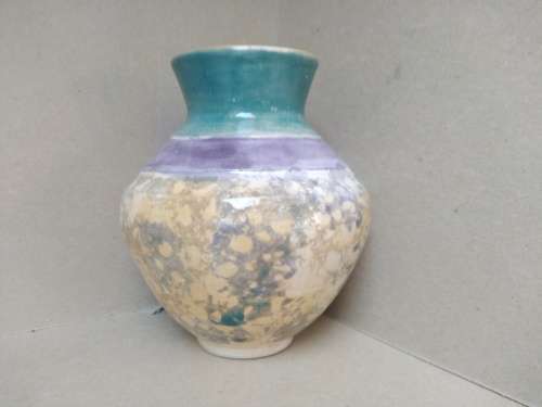 Vintage! Hand Made / Painted Pottery - Ceramic Vase
