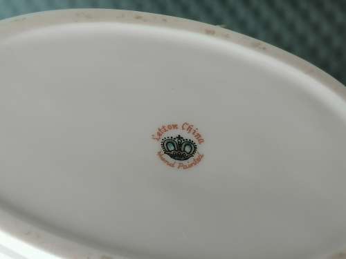 Vintage! Lefton China & Kingsway - Hand Painted Porcelain - Pink/Blue Floral - Swan Ashtray Lot