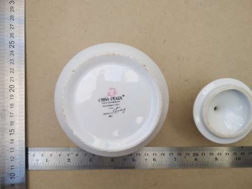 Vintage! China Pearl - Kuong - Jubilee - Sugar Bowl With Lid