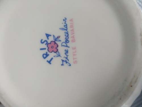 Vintage! German - Bavaria - TRISA - Fine Porcelain - Tea Pot And Sugar Bowl