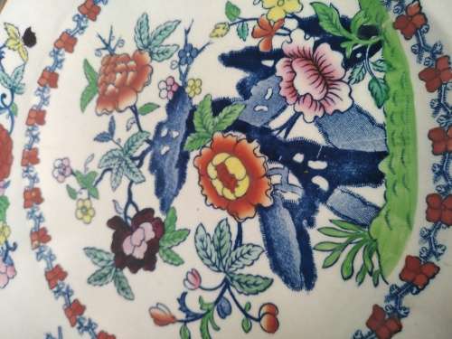 Vintage! England - BOOTHS - The Pompadour - Decorative Plate