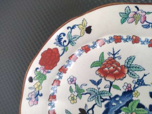 Vintage! England - BOOTHS - The Pompadour - Decorative Plate