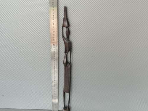 Africana! Malawi - Hand-Carved - Ebony Wood - Tall Skinny Woman