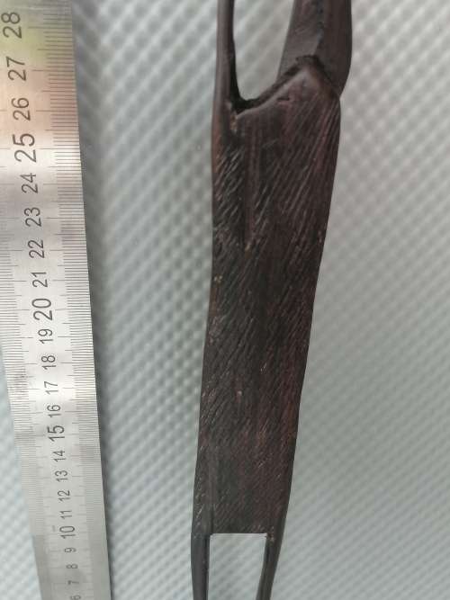 Africana! Malawi - Hand-Carved - Ebony Wood - Tall Skinny Woman