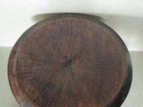 Africana! Hand Carved - Wooden Coaster Set In Caddy/Holder With Ashtray Lid - Elephant Design