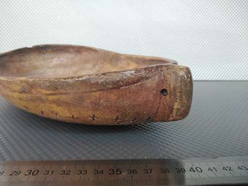 Vintage! Handmade Wooden Dough Bowl  / Trencher