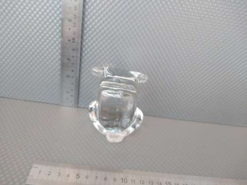 Vintage! FM Ronneby Konstglas Sweden  Art Glass Frog Paperweight