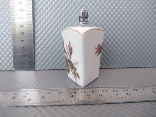 Vintage! Rose Art Porcelain Table Top Cigarette Lighter Made In Japan
