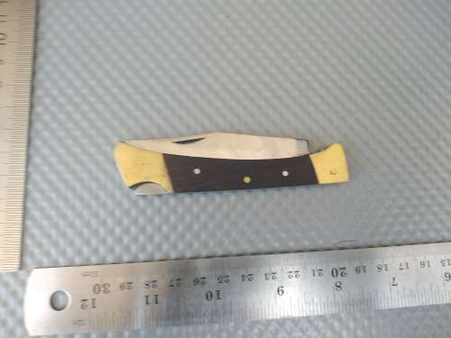 Vintage! Bear Hunter Folding Knife - Small (With some Tarnishing)
