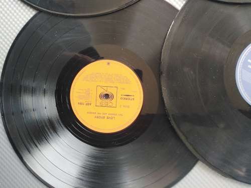 Vintage!  8 Piece Retro Vinyl Place Mats