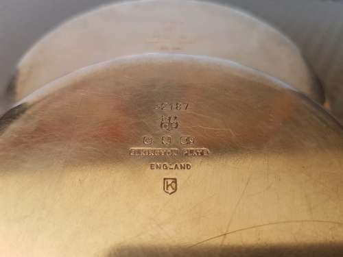 Vintage! Elkington Plate Set Of 7 Coasters
