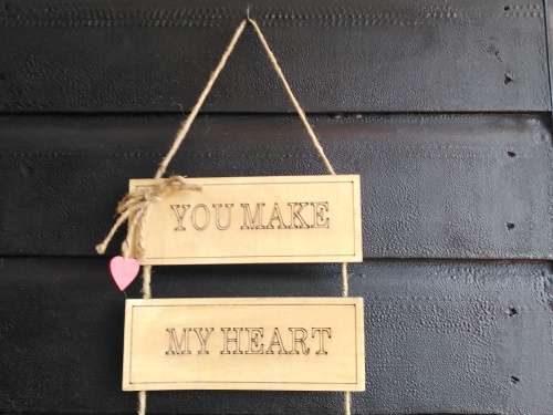 Wooden Wall Hanging - 3 Tier