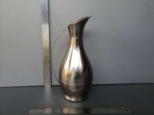 Vintage! Stainless Steel Pitcher / Ewer Made In Dovo Holland
