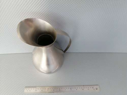 Vintage! Stainless Steel Pitcher / Ewer Made In Dovo Holland