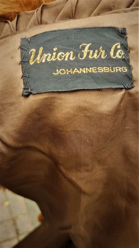 Vintage 1970`s Fur Coat Union Fur Co. - REDUCED for 40Winkle