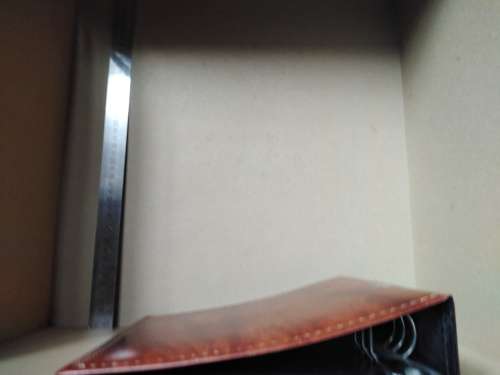 Vintage! Munzen Leather 6 Ring Binder / Coin Album