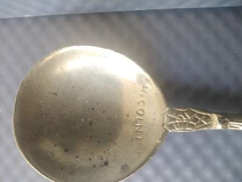 Vintage! English - Lincoln Imp - Brass Tea Caddy Spoon