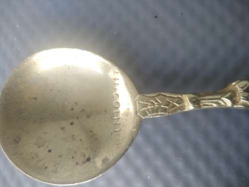 Vintage! English - Lincoln Imp - Brass Tea Caddy Spoon